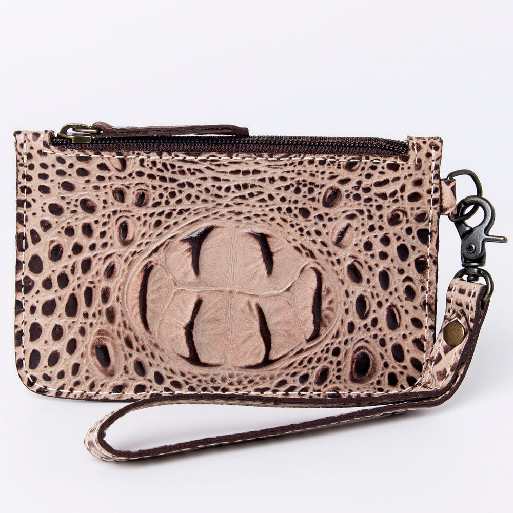 American Darling Crocodile Embossed Genuine Leather