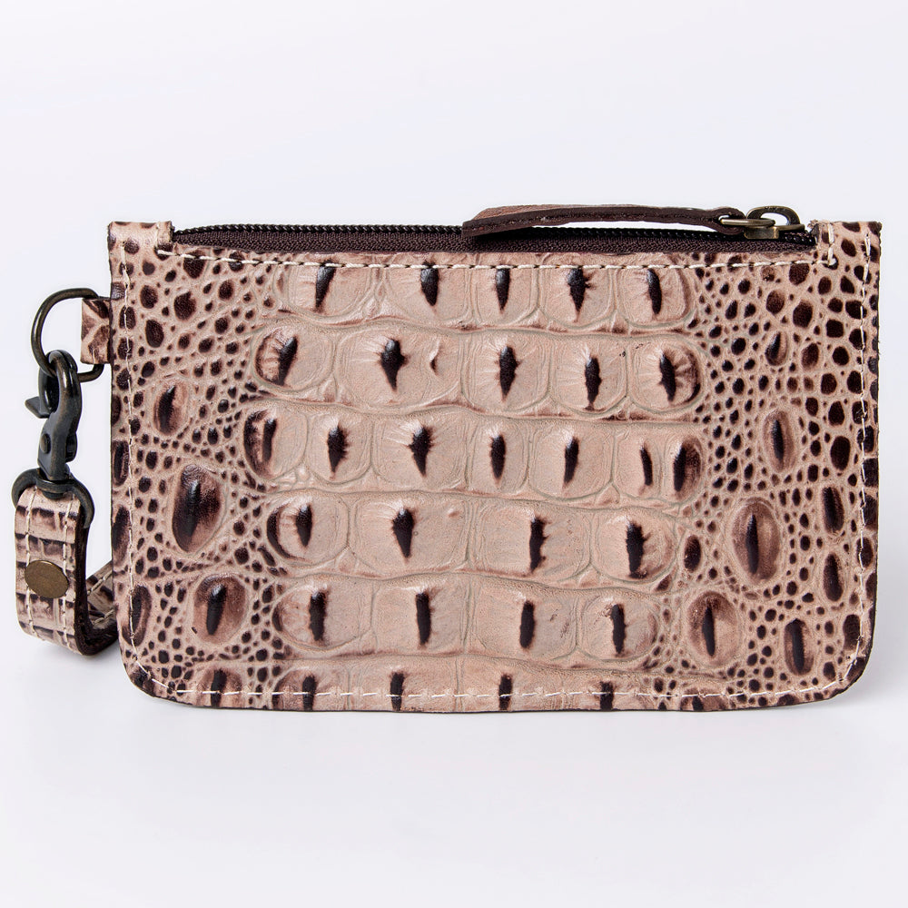 American Darling Crocodile Embossed Genuine Leather