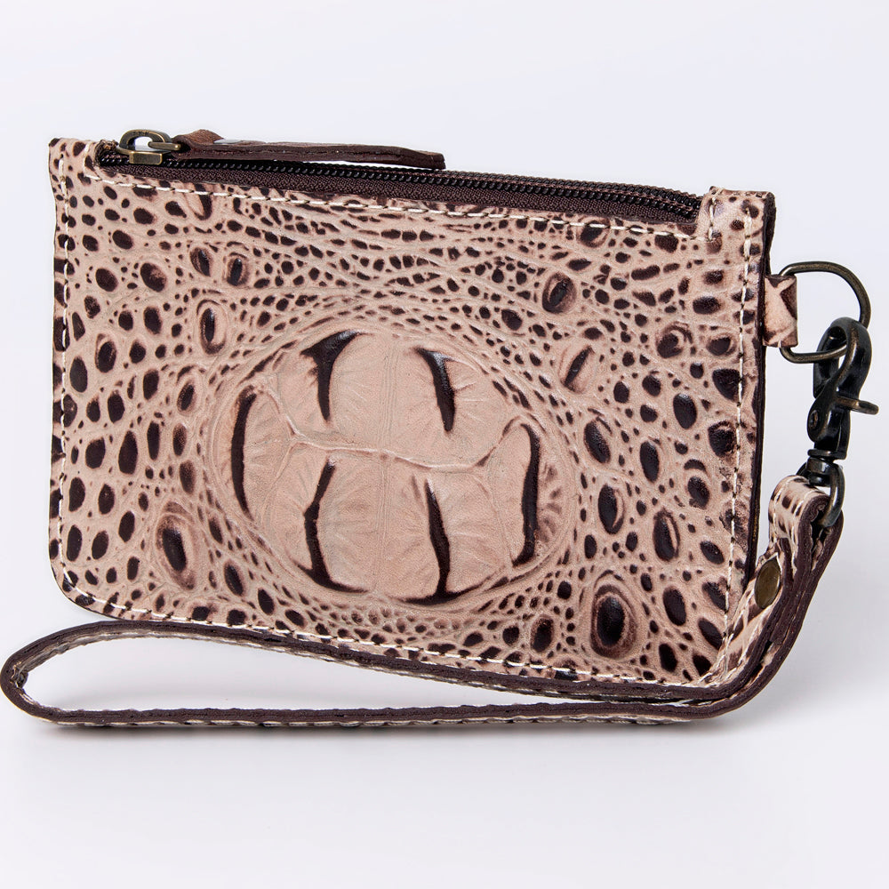 American Darling Crocodile Embossed Genuine Leather