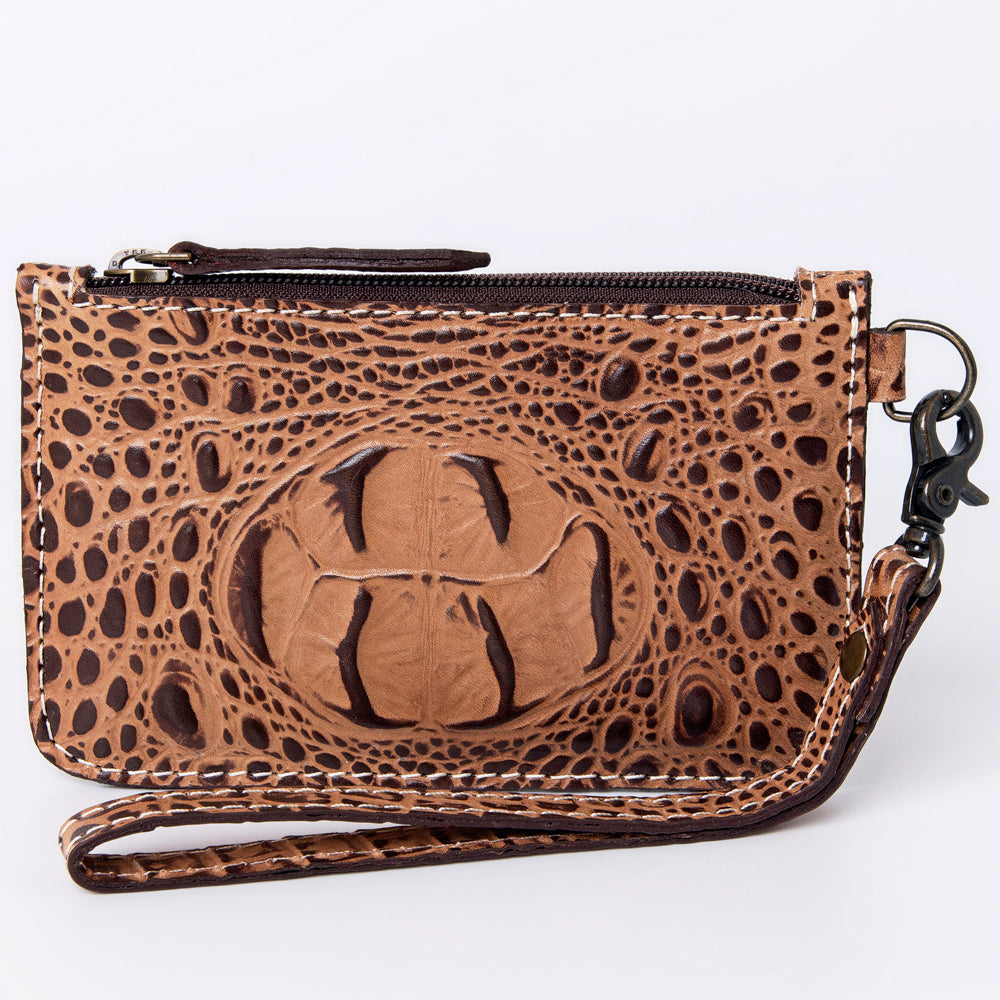American Darling Crocodile Embossed Genuine Leather