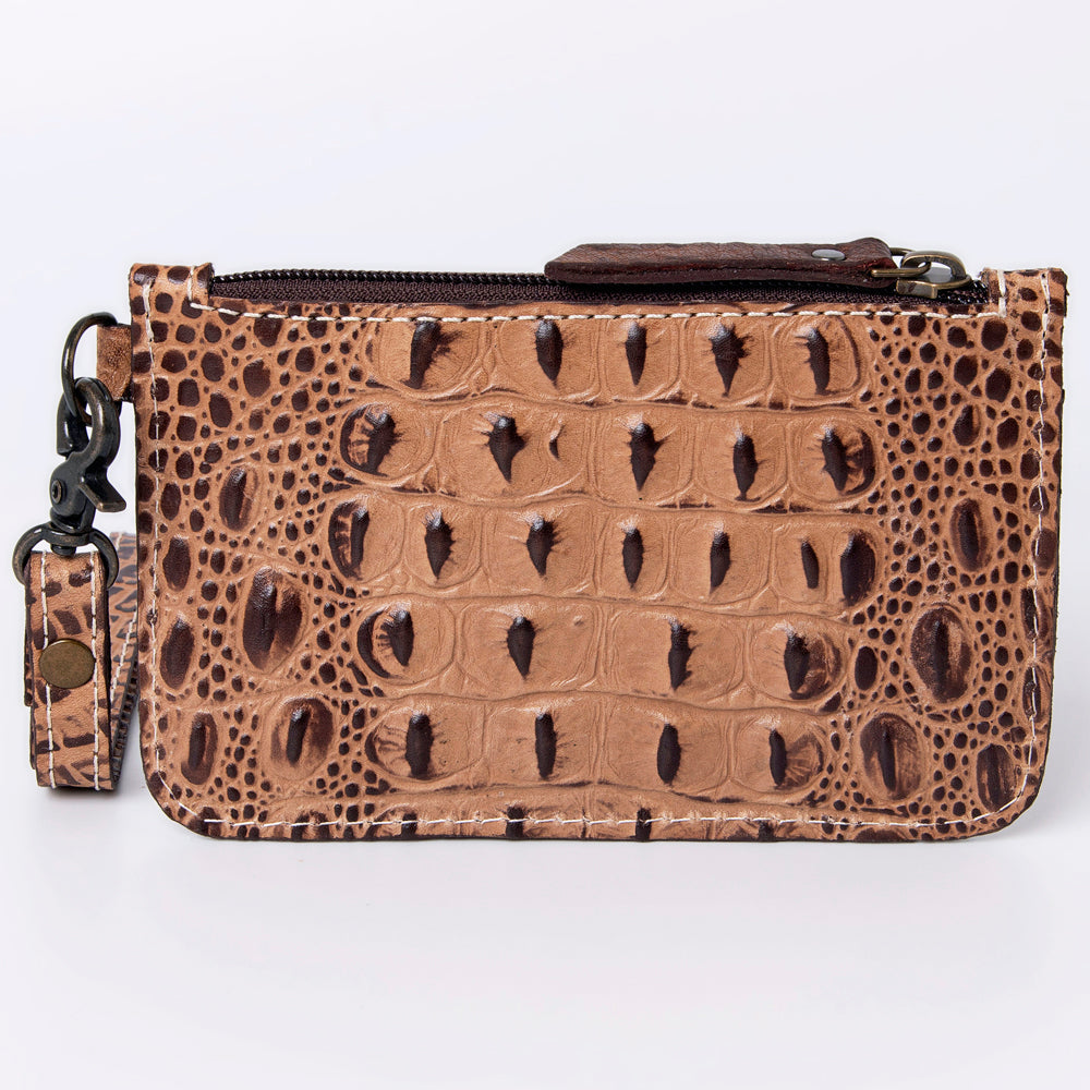 American Darling Crocodile Embossed Genuine Leather