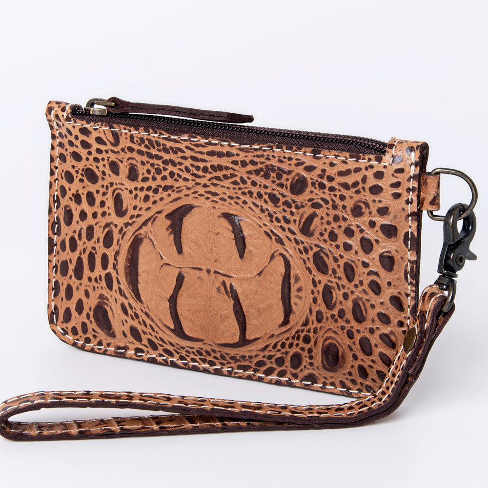 American Darling Crocodile Embossed Genuine Leather