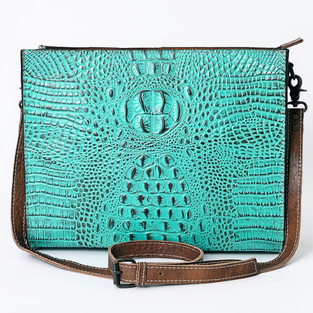 American Darling Crocodile Embossed Genuine Leather