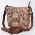 American Darling Crocodile Embossed Genuine Leather