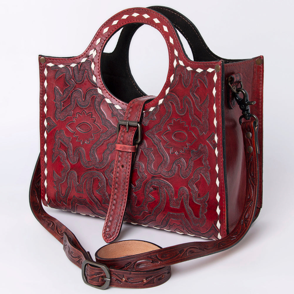 American Darling Tote Hand Tooled Genuine Leather Western Women Bag Handbag Purse | Western Tote Bag | Travel Tote Bags | College Tote Bag | Casual Tote Bag