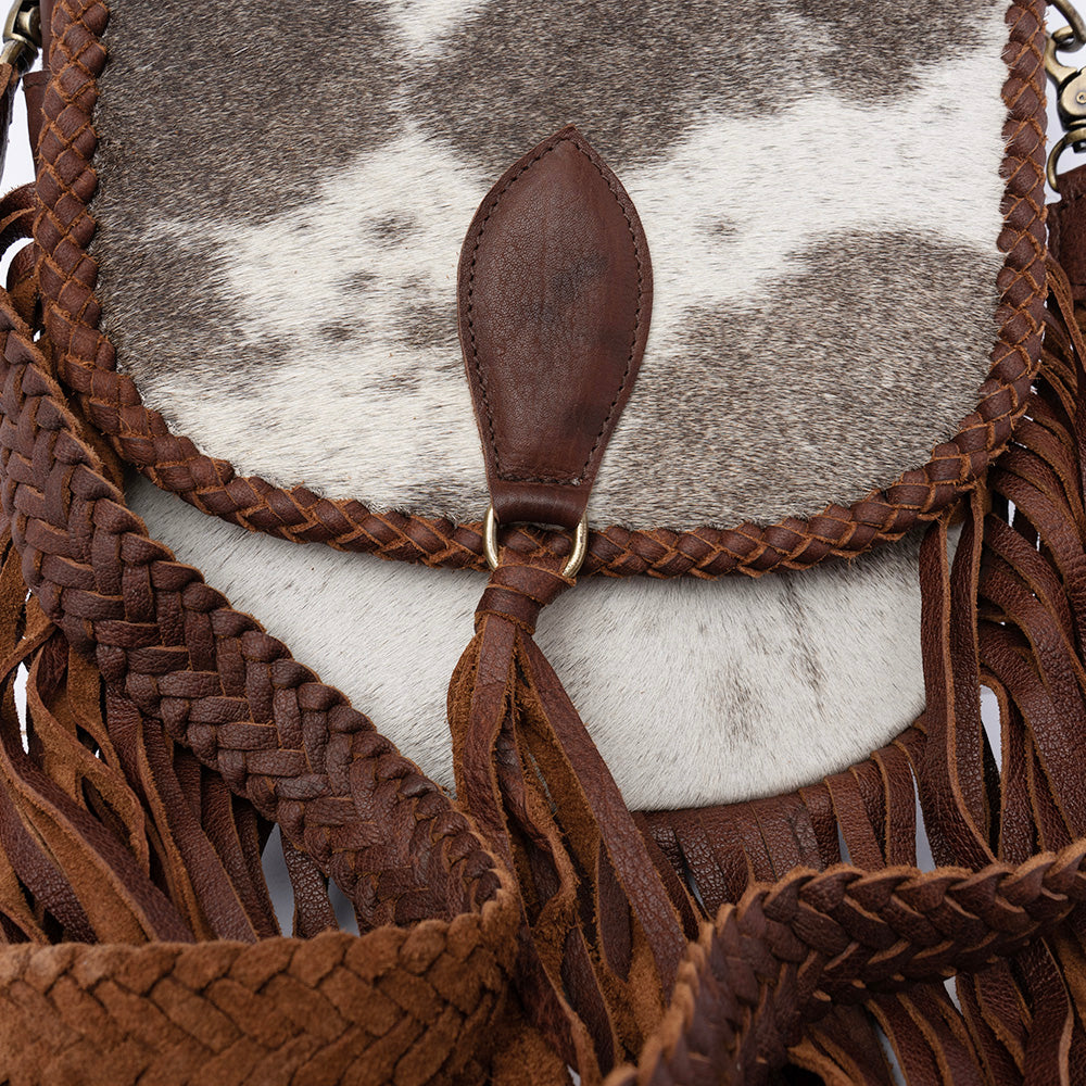 American Darling Crossbody Hair-On Genuine Leather