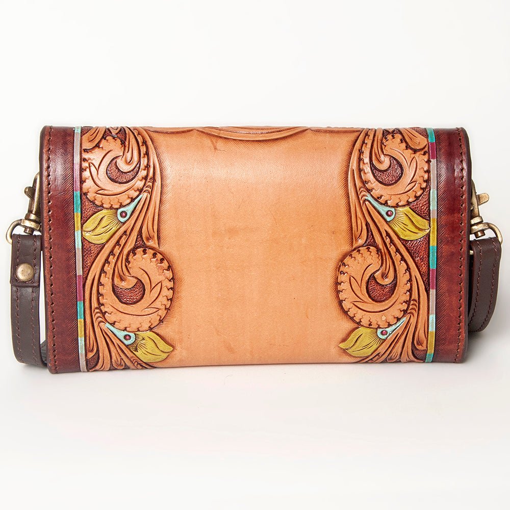 American Darling Hand Tooled Genuine Leather