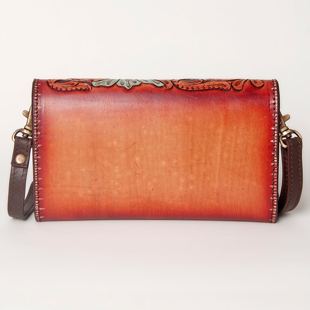 American Darling Hand Tooled Genuine Leather