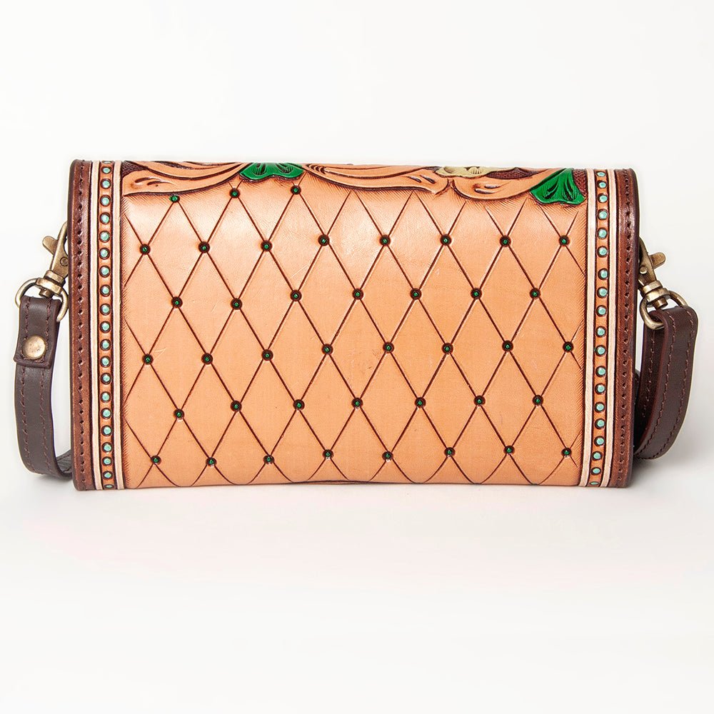 American Darling Hand Tooled Genuine Leather