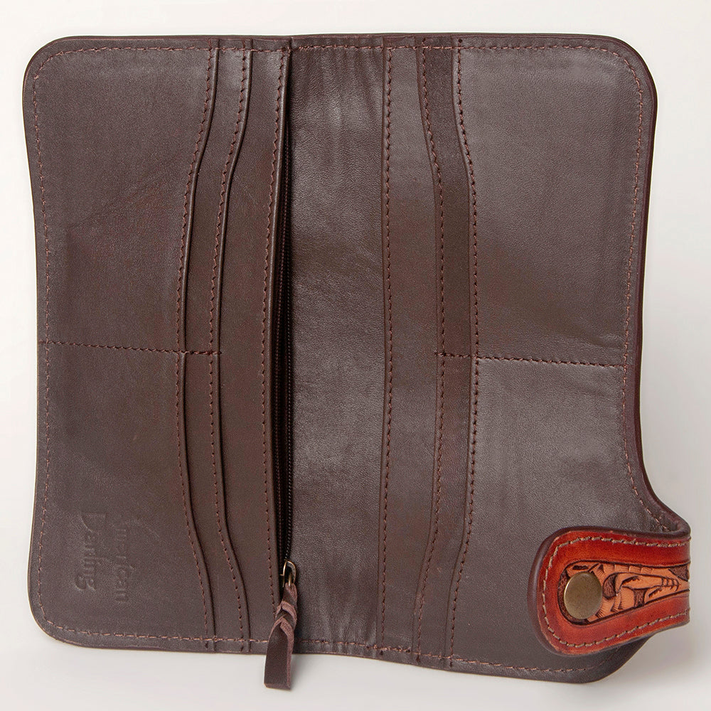 American Darling Hand Tooled Genuine Leather