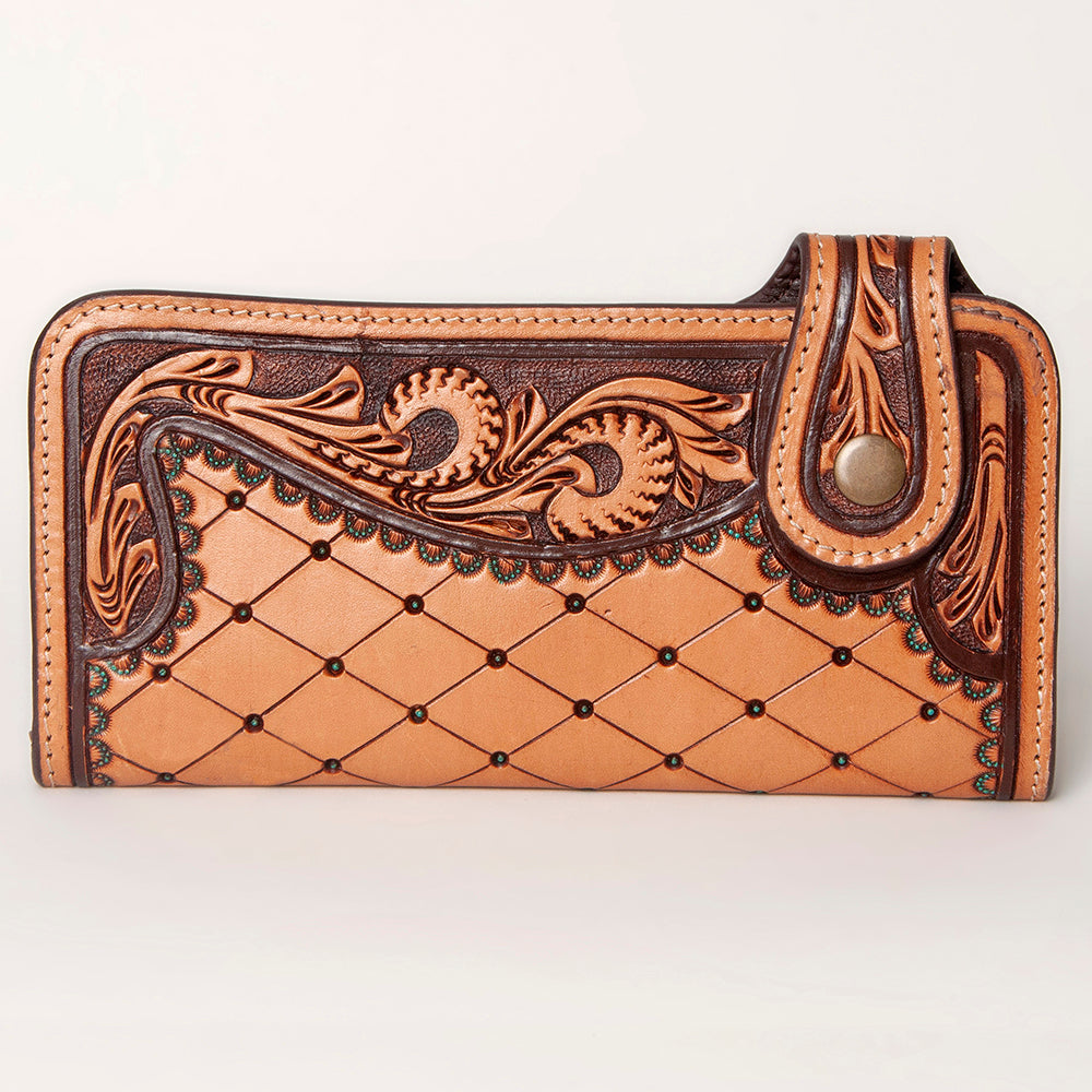 American Darling Hand Tooled Genuine Leather