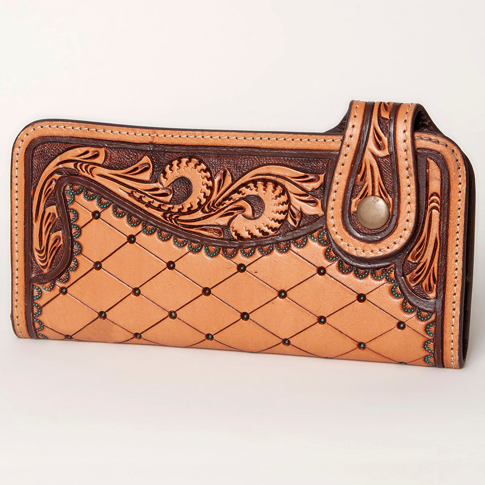 American Darling Hand Tooled Genuine Leather