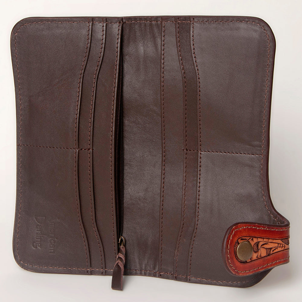 American Darling Hand Tooled Genuine Leather