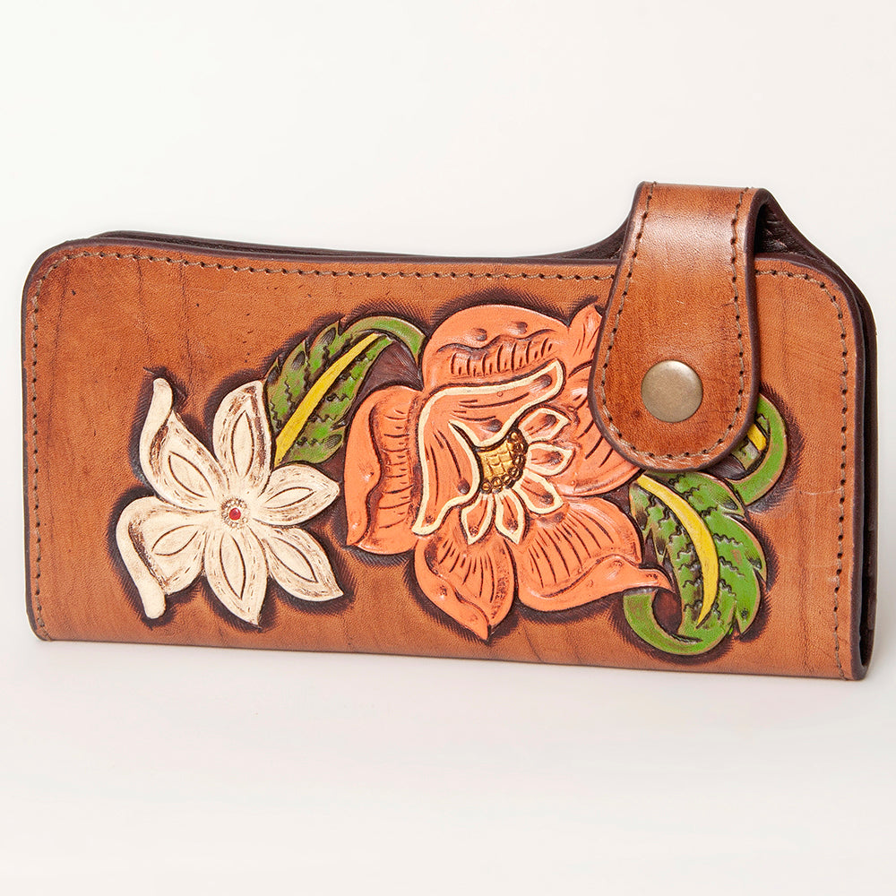 American Darling Hand Tooled Genuine Leather