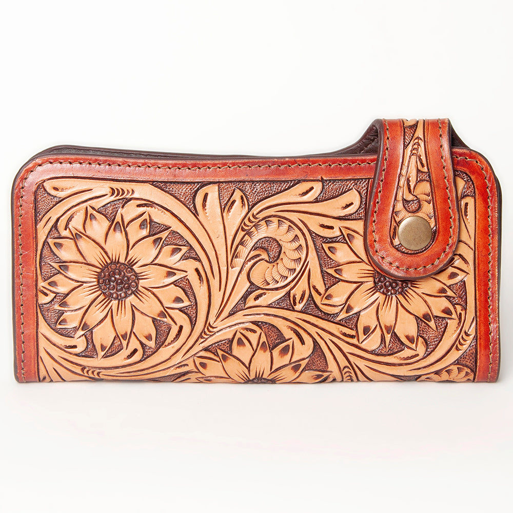American Darling Hand Tooled Genuine Leather