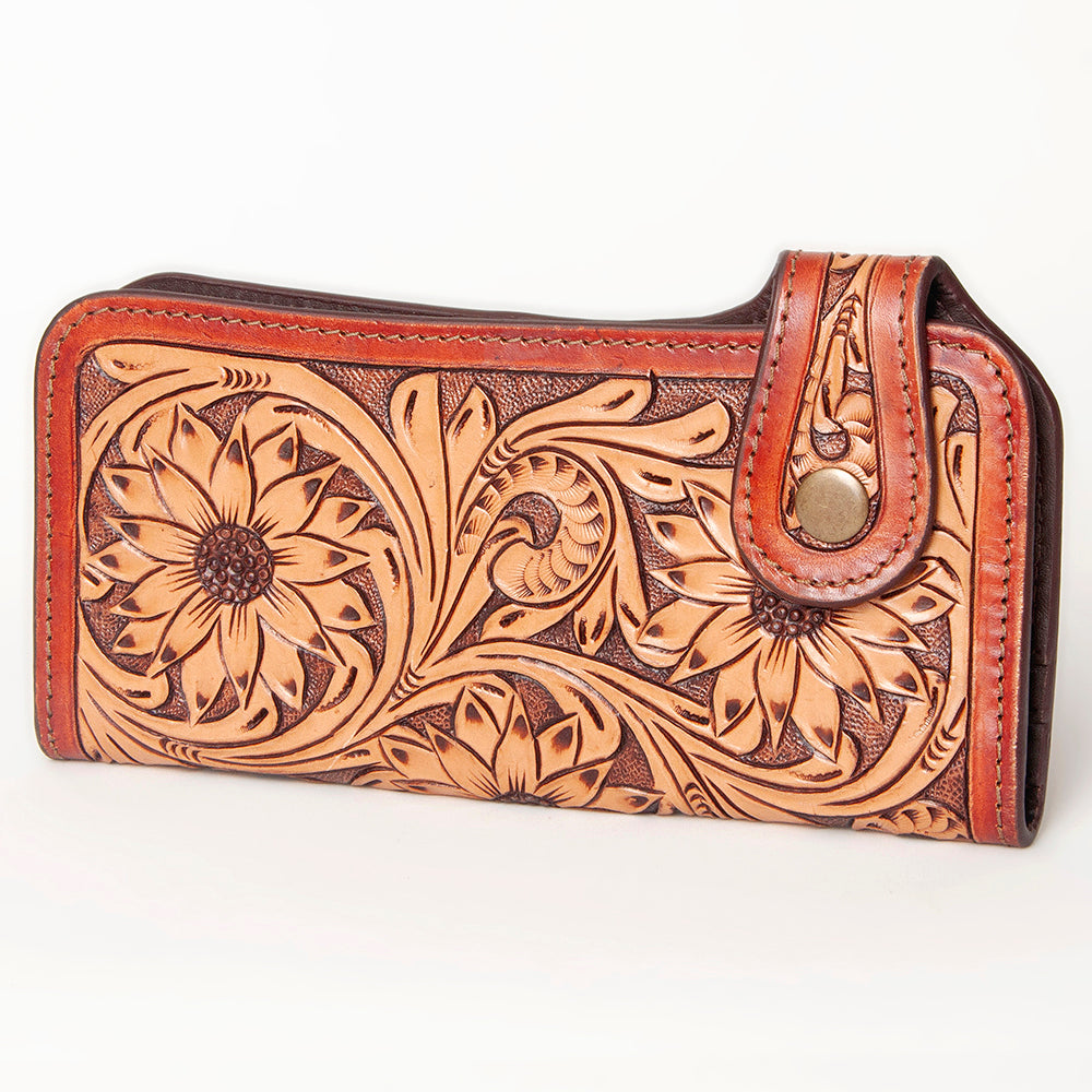 American Darling Hand Tooled Genuine Leather