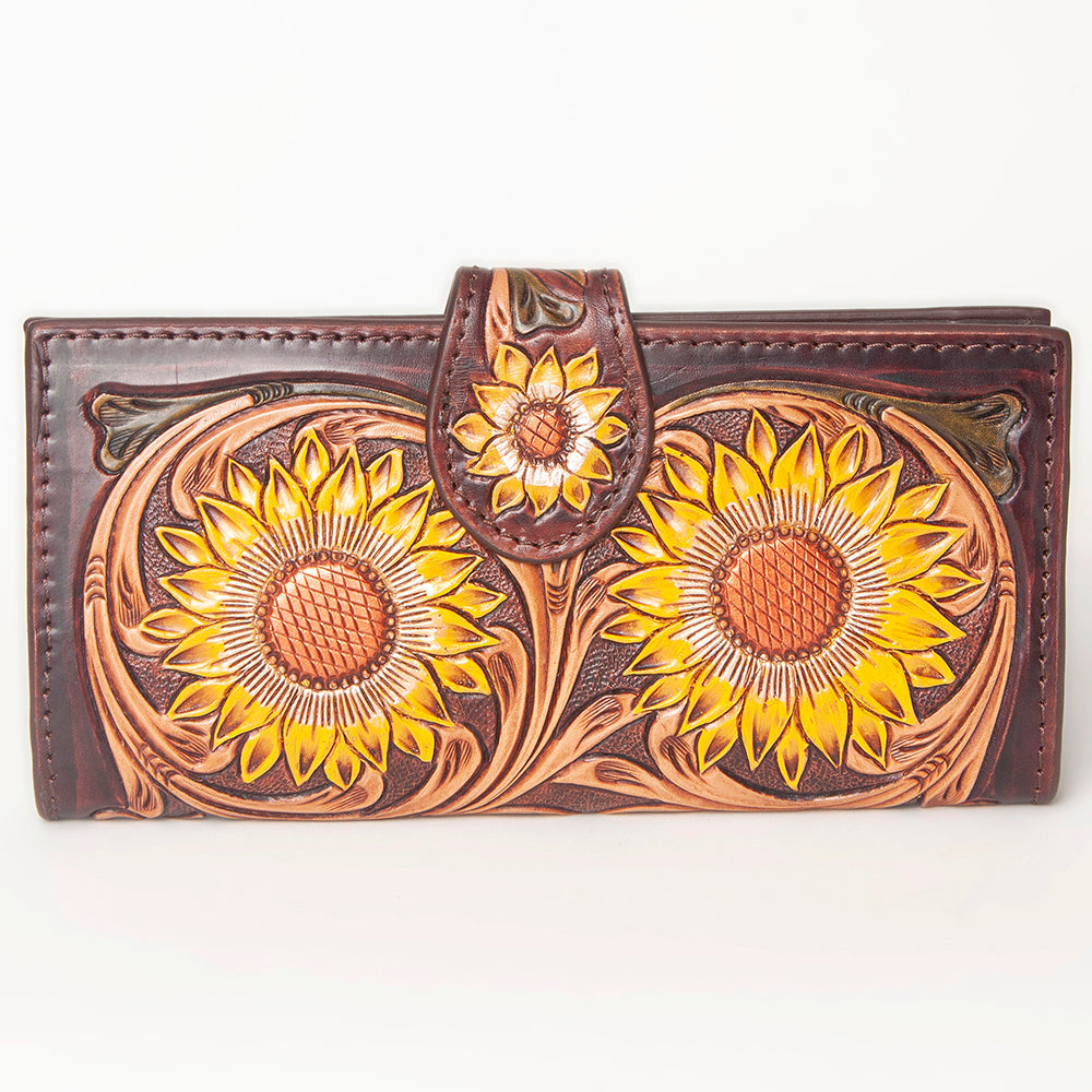 American Darling Hand Tooled Genuine Leather