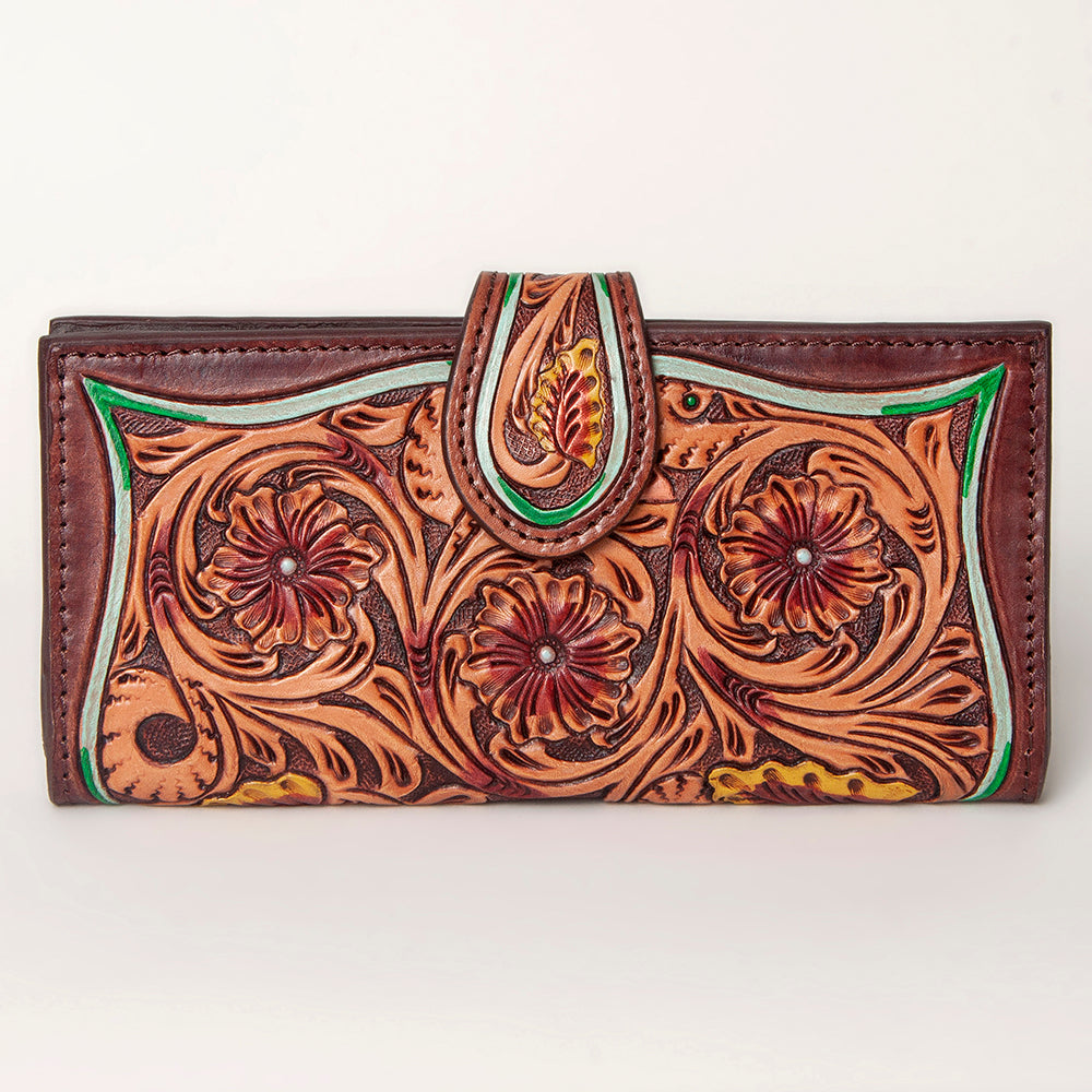 American Darling Hand Tooled Genuine Leather