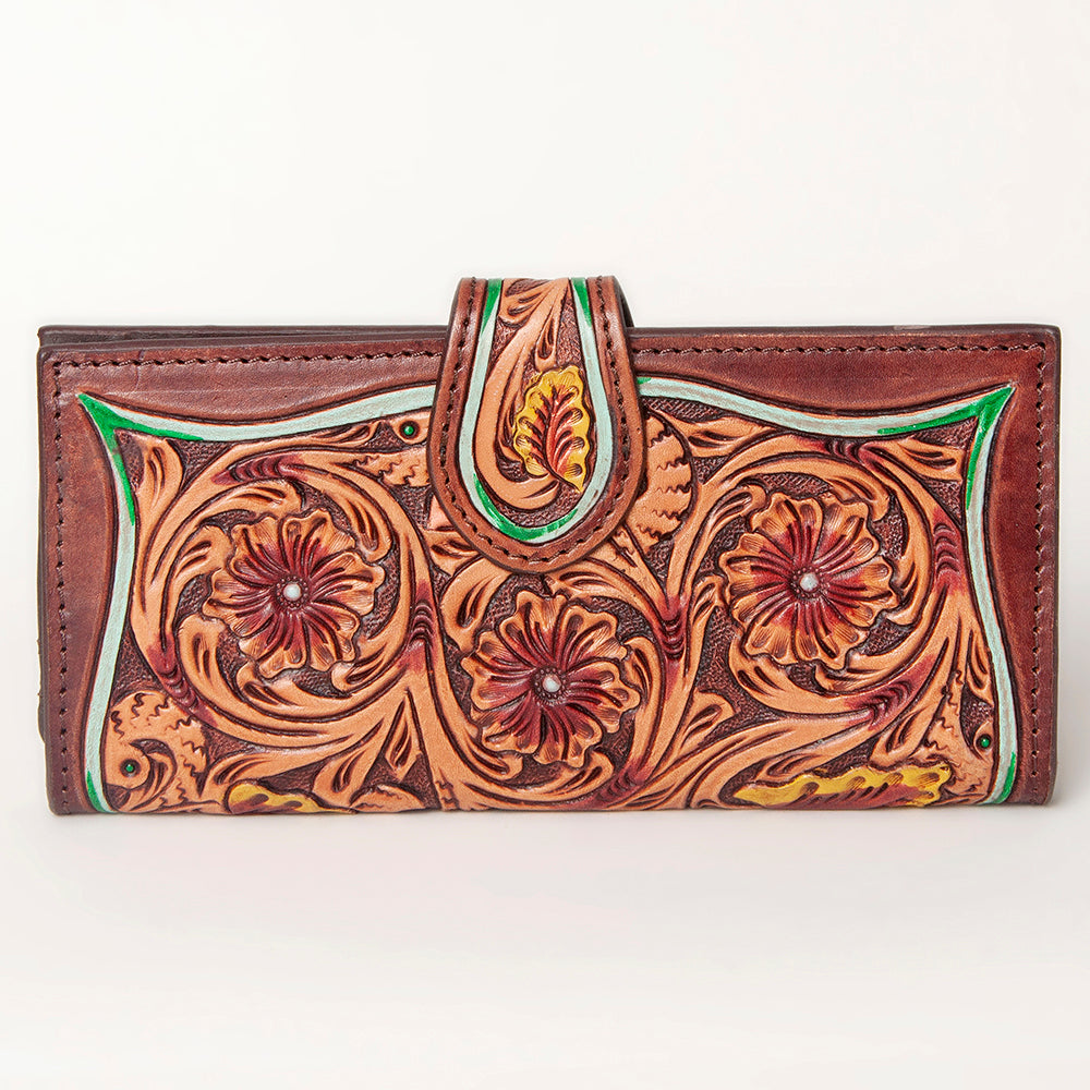 American Darling Hand Tooled Genuine Leather