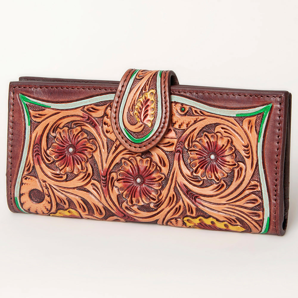 American Darling Hand Tooled Genuine Leather
