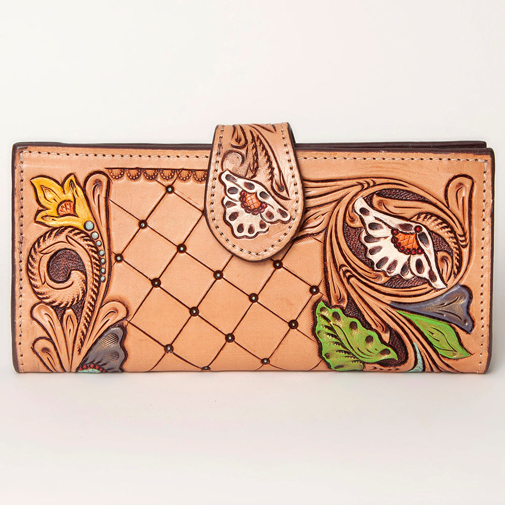 American Darling Hand Tooled Genuine Leather