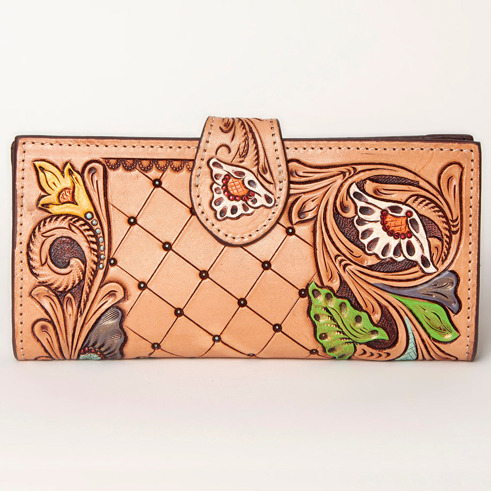 American Darling Hand Tooled Genuine Leather