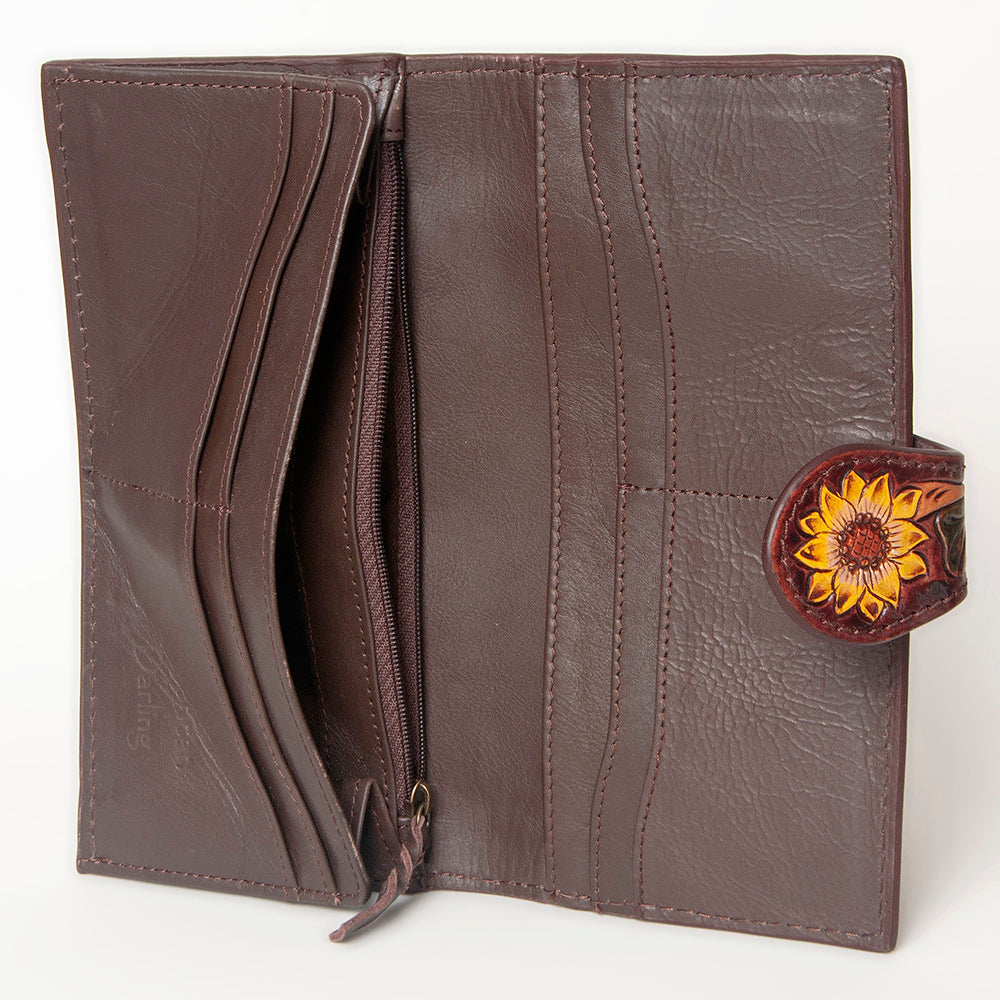 American Darling Hand Tooled Genuine Leather