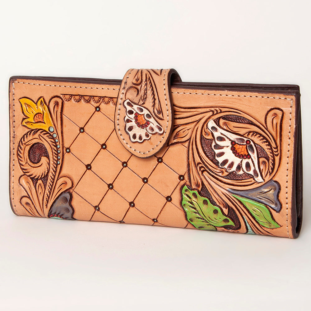 American Darling Hand Tooled Genuine Leather