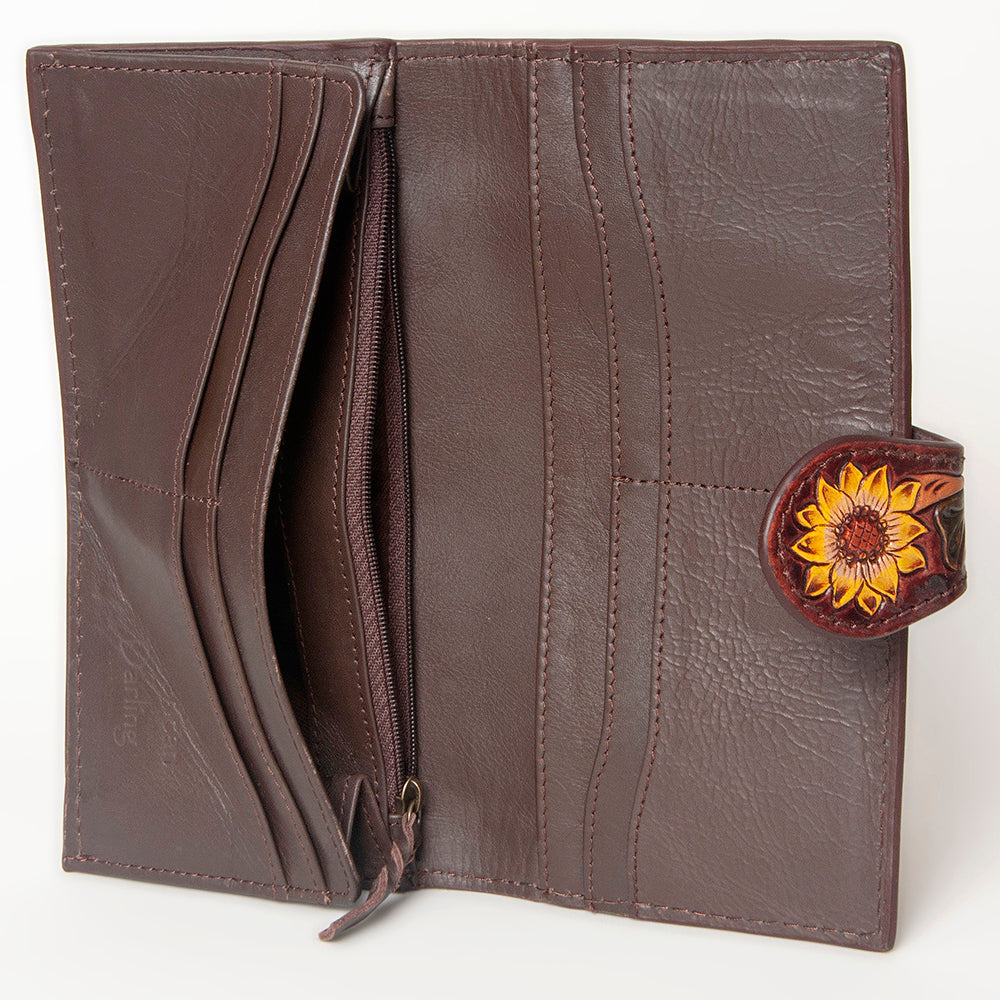 American Darling Hand Tooled Genuine Leather