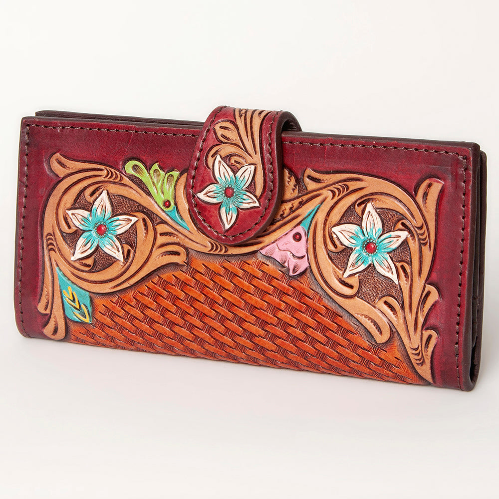 American Darling Hand Tooled Genuine Leather