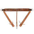 Comfytack Horse Western Carved Leather Rear Flank Back Cinch Girth Saddle Billets