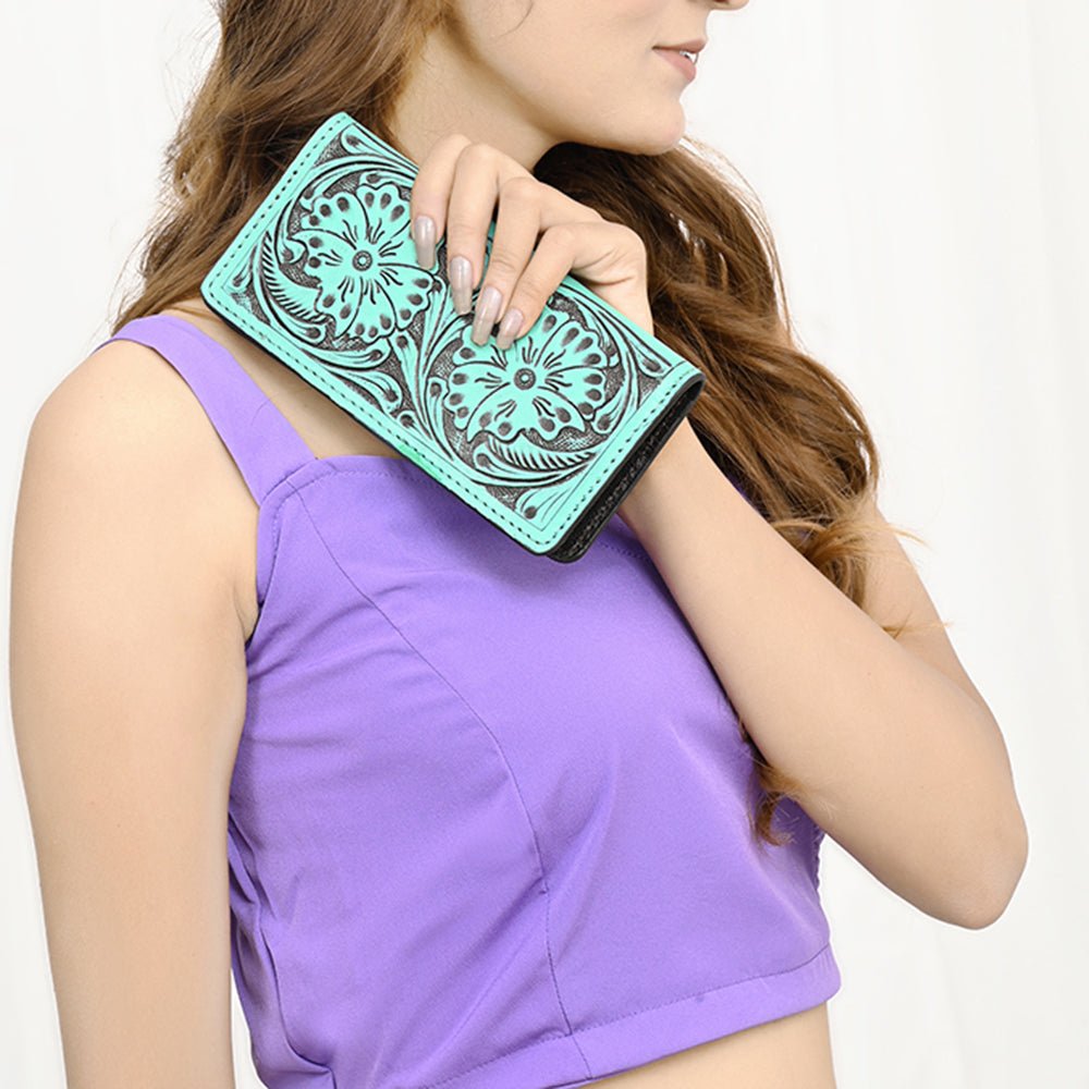 American Darling Hand Tooled Genuine Leather