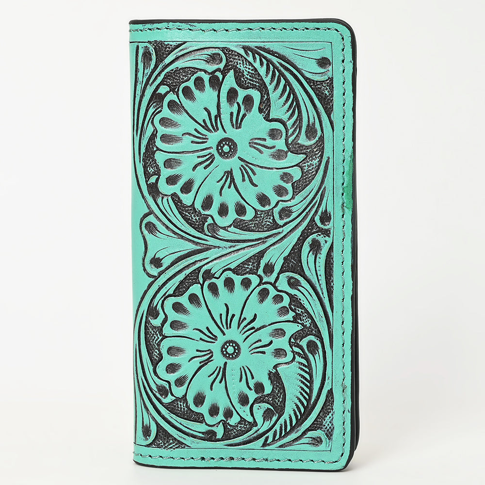 American Darling Clutch Hand Tooled Genuine Leather Women Bag Western Handbag Purse