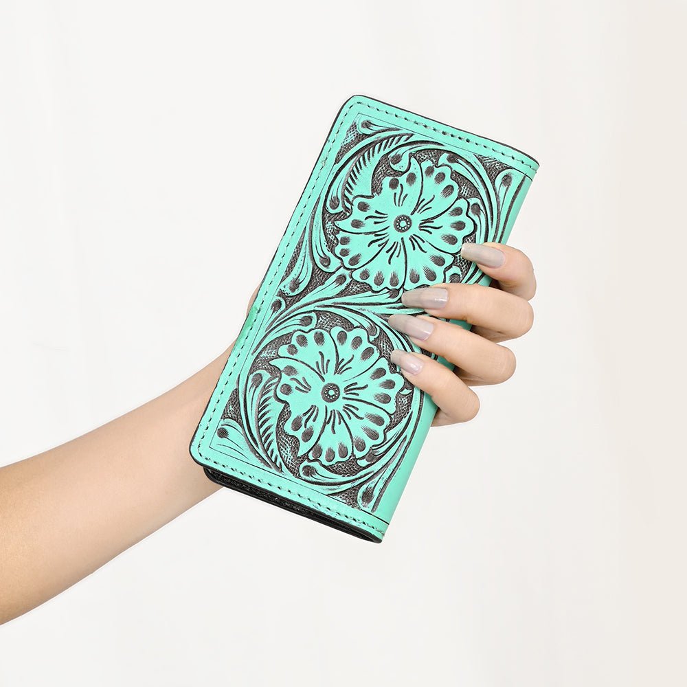American Darling Hand Tooled Genuine Leather