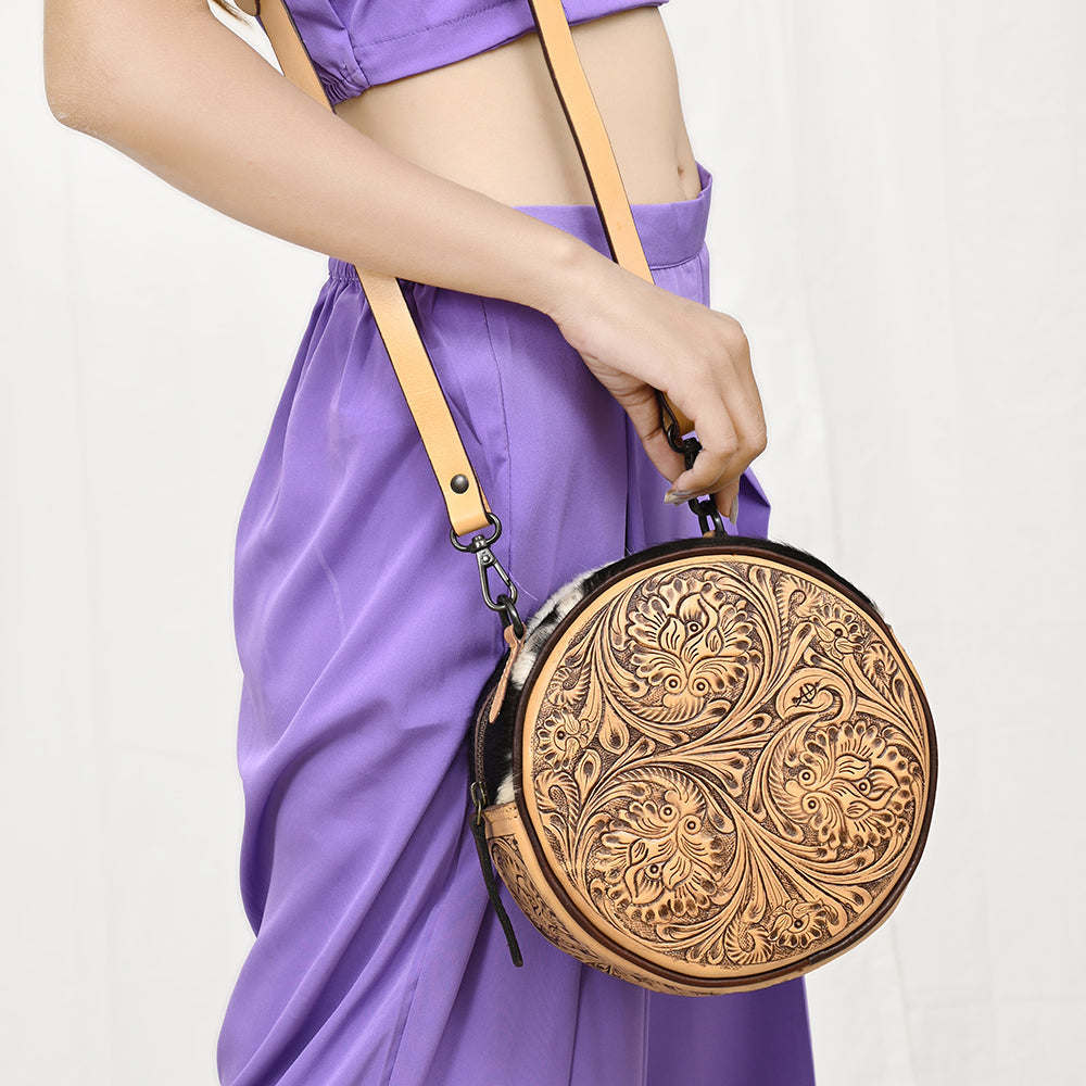 American Darling Hand Tooled Genuine Leather