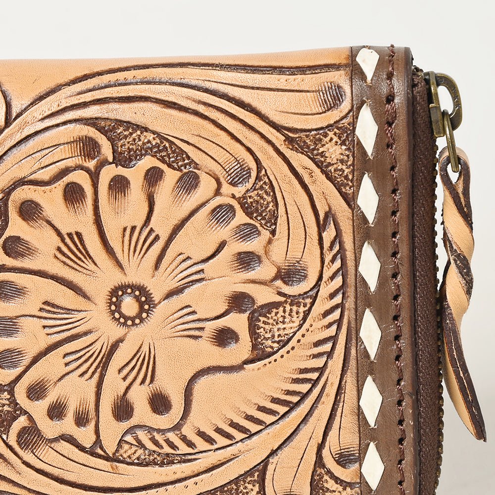 American Darling Hand Tooled Genuine Leather
