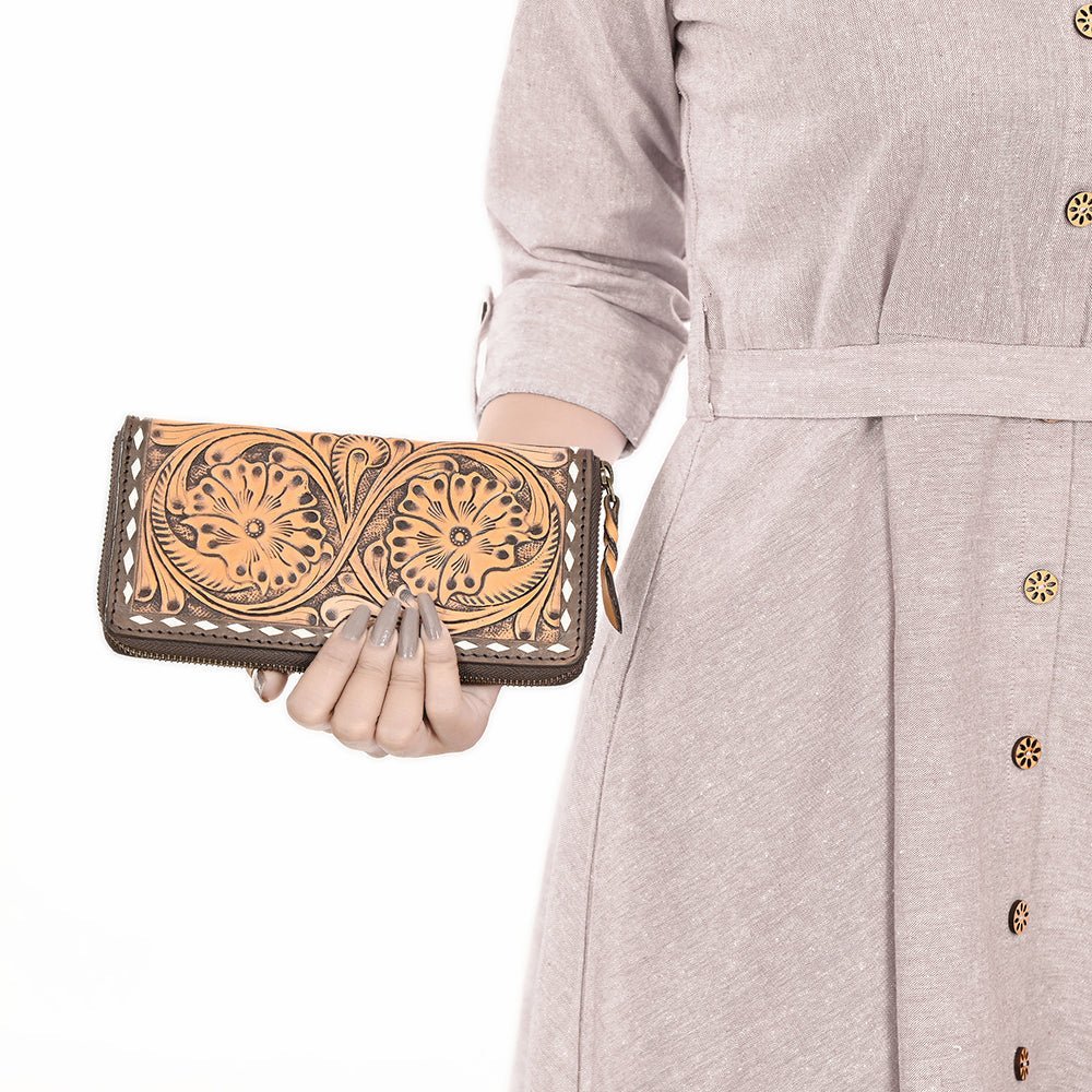 American Darling Hand Tooled Genuine Leather