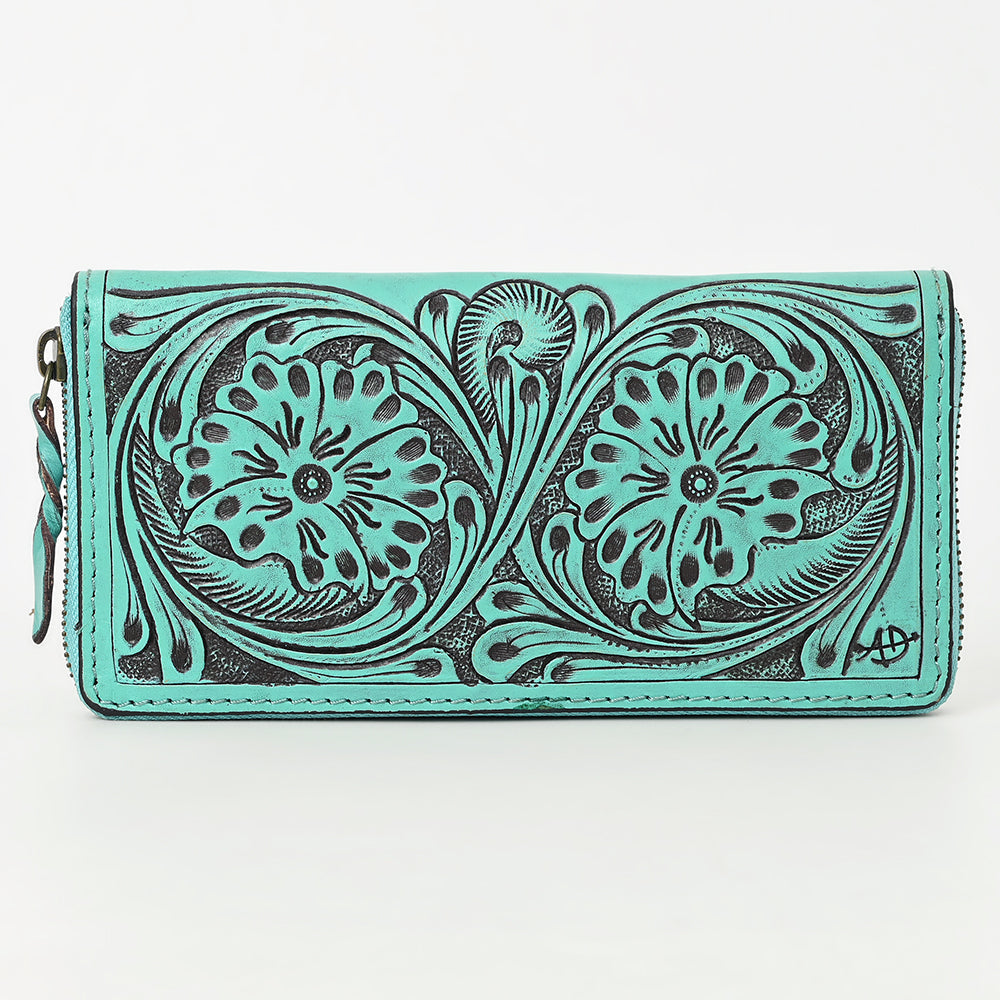 American Darling Clutch Hand Tooled Genuine Leather Western Women Bag Handbag Purse | Purses