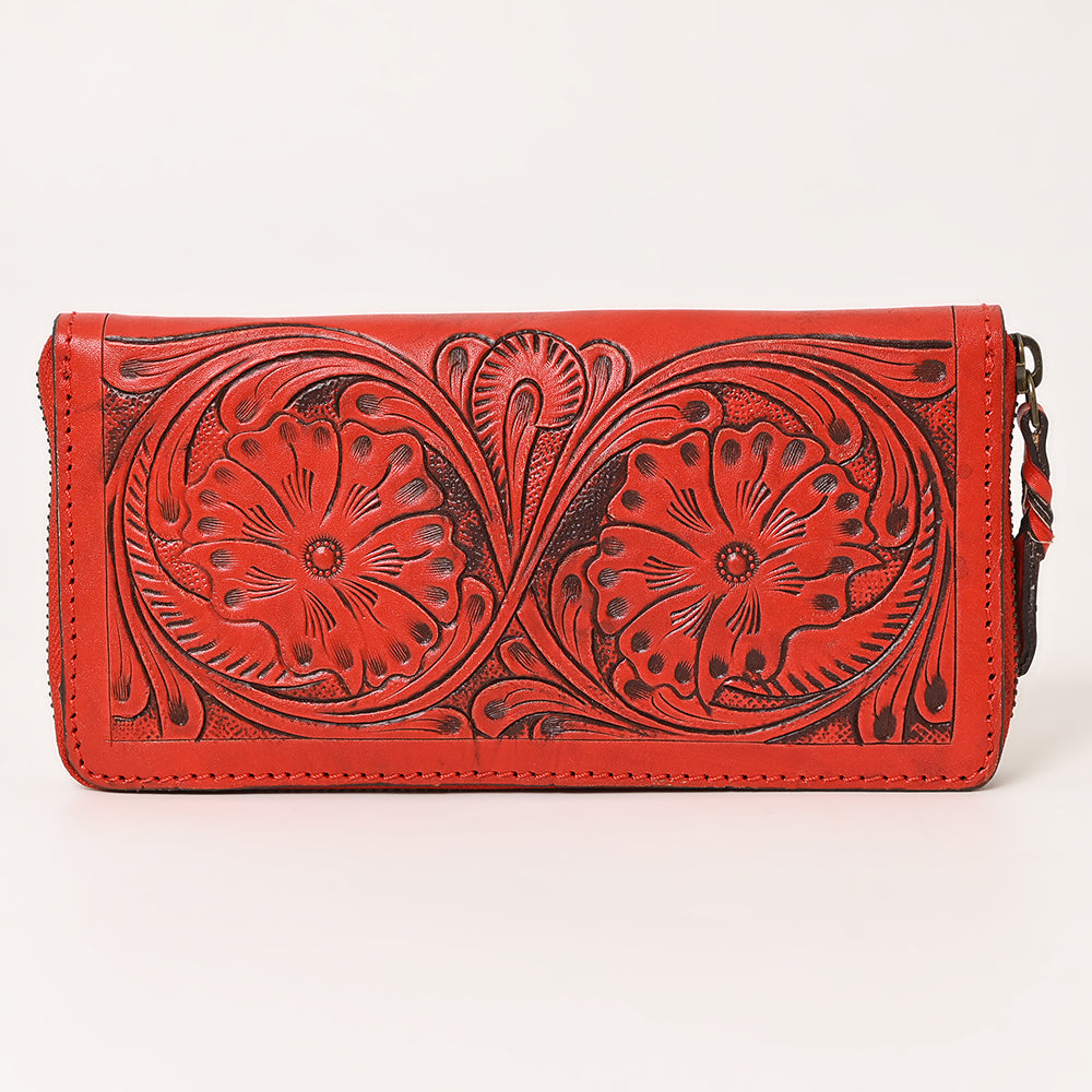 American Darling Clutch Hand Tooled Genuine Leather Western Women Bag Handbag Purse | Purses