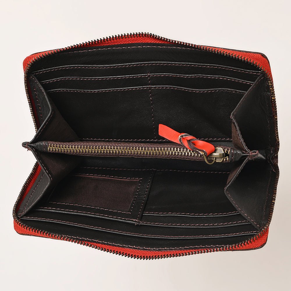 American Darling Hand Tooled Genuine Leather