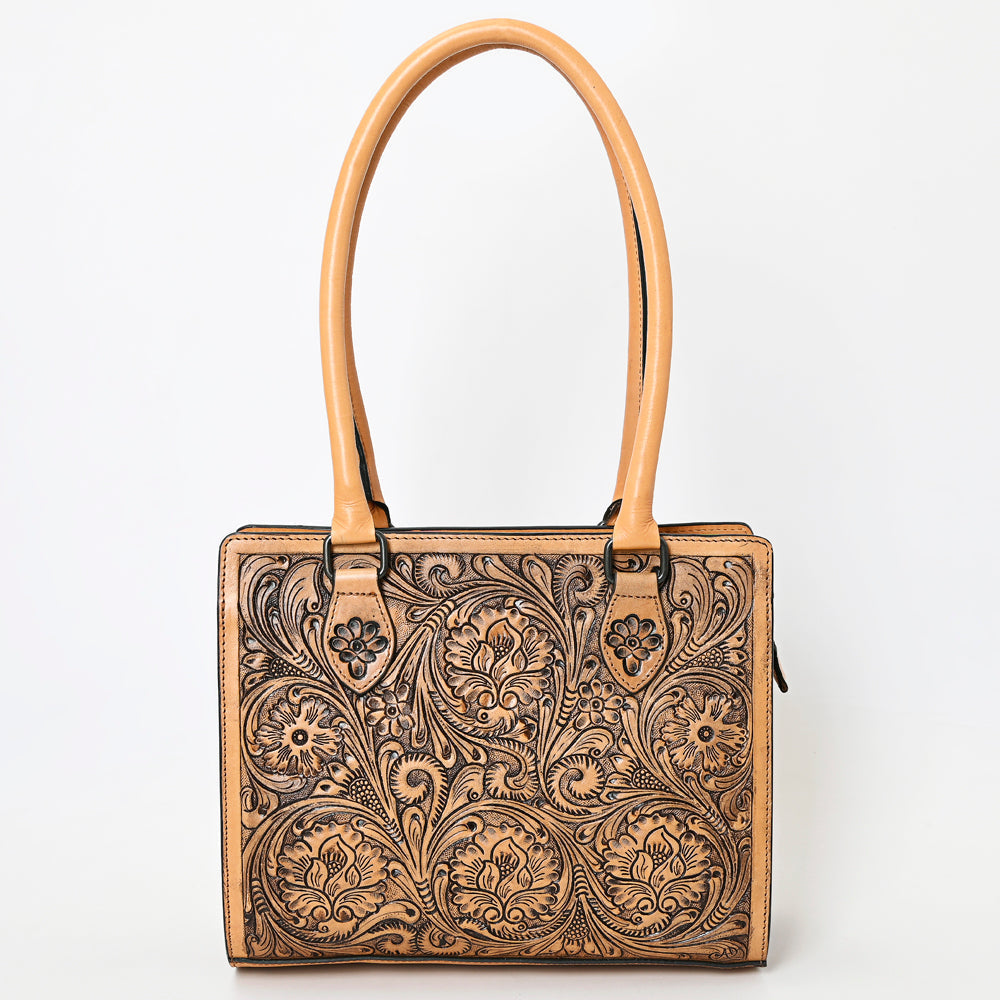 American Darling Hand-Tooled Genuine Leather Bag