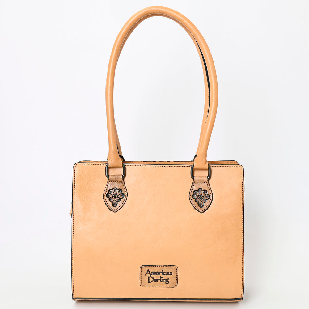 American Darling Hand-Tooled Genuine Leather Bag
