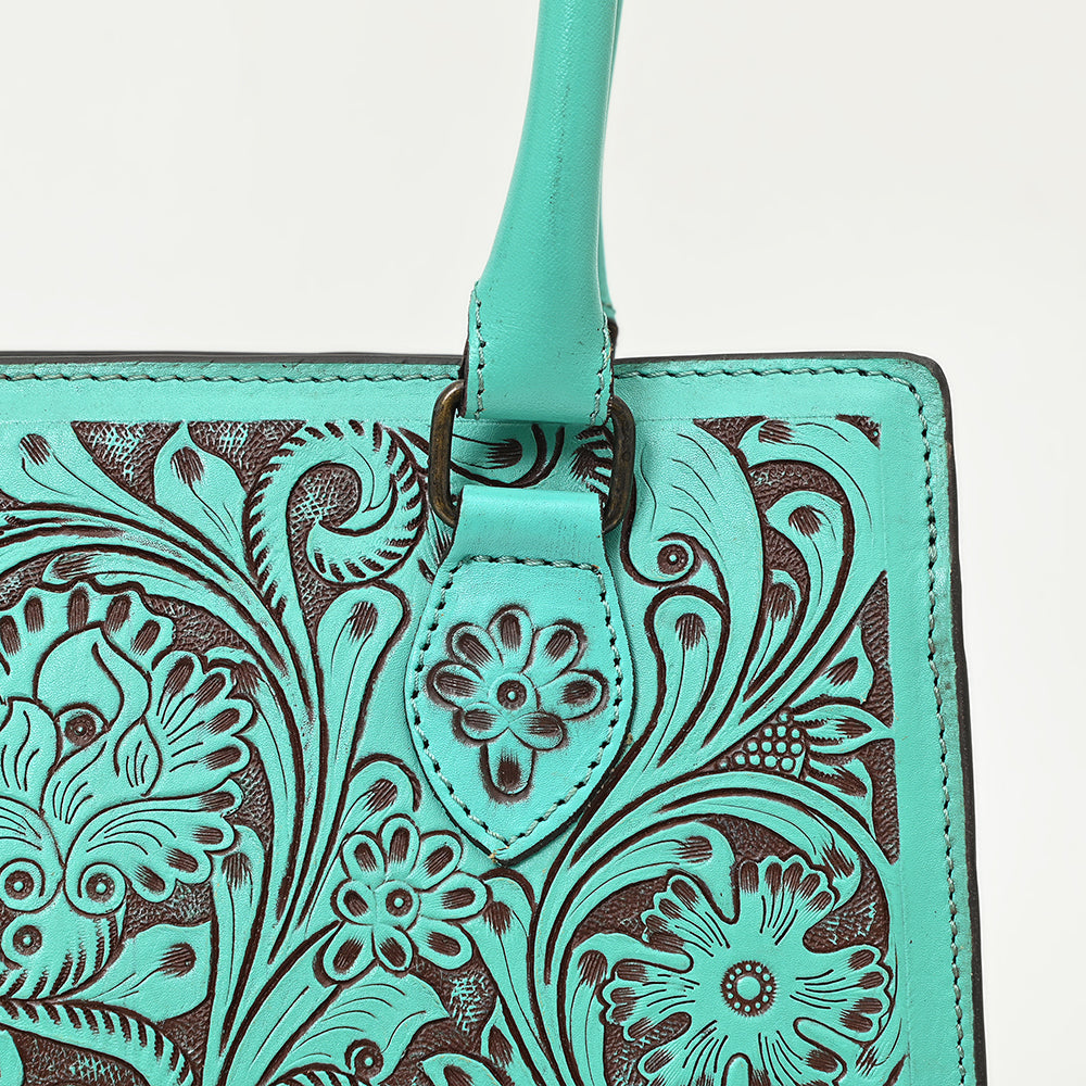 American Darling Tote Hand Tooled Genuine Leather Western Women Bag Handbag Purse | Casual