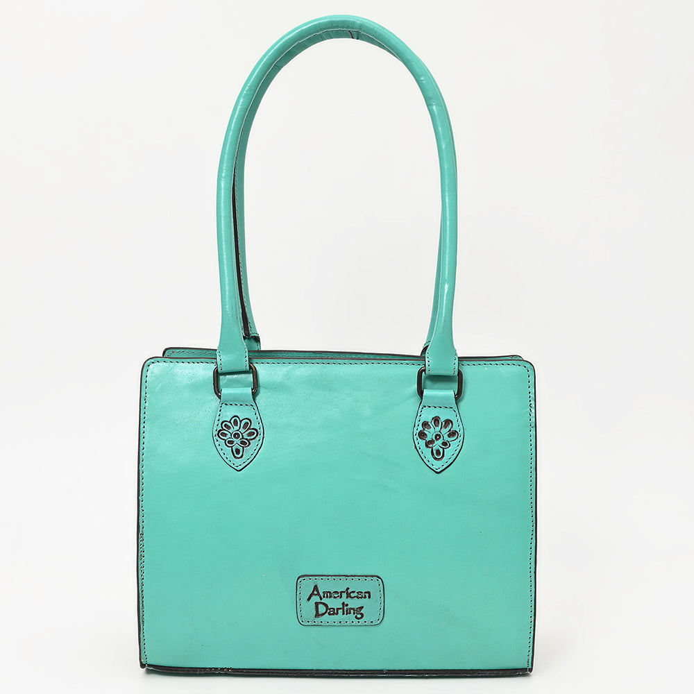 American Darling Hand-Tooled Genuine Leather Bag