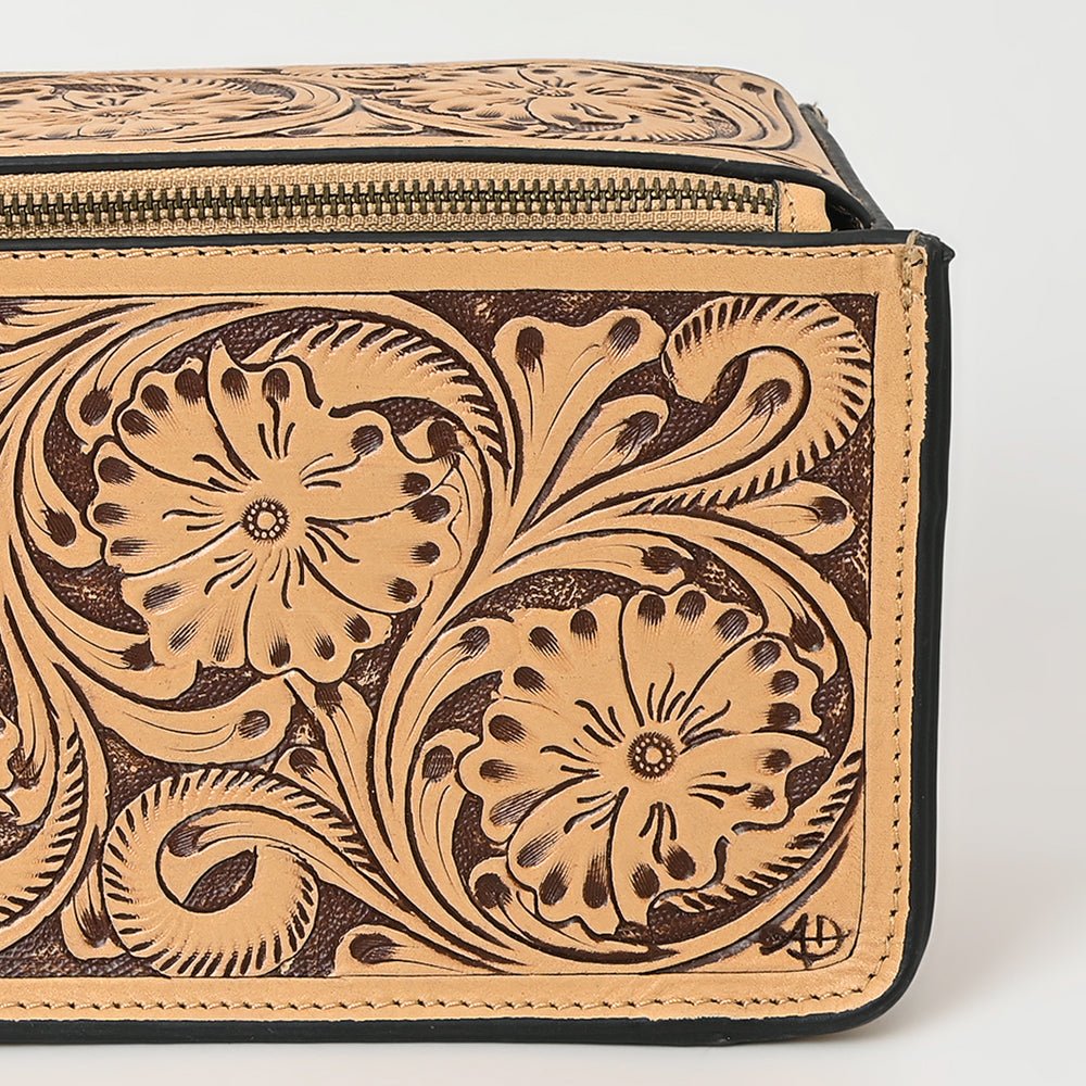 American Darling Hand Tooled Genuine Leather