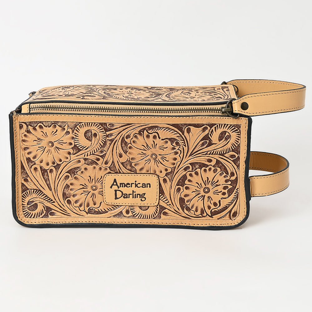 American Darling Hand Tooled Genuine Leather
