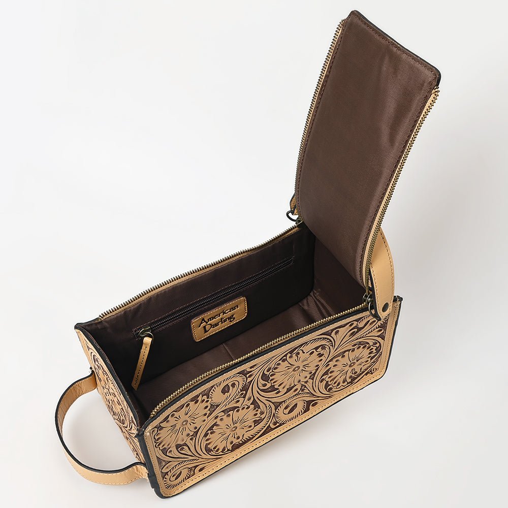American Darling Hand Tooled Genuine Leather