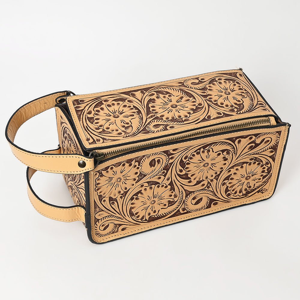 American Darling Hand Tooled Genuine Leather