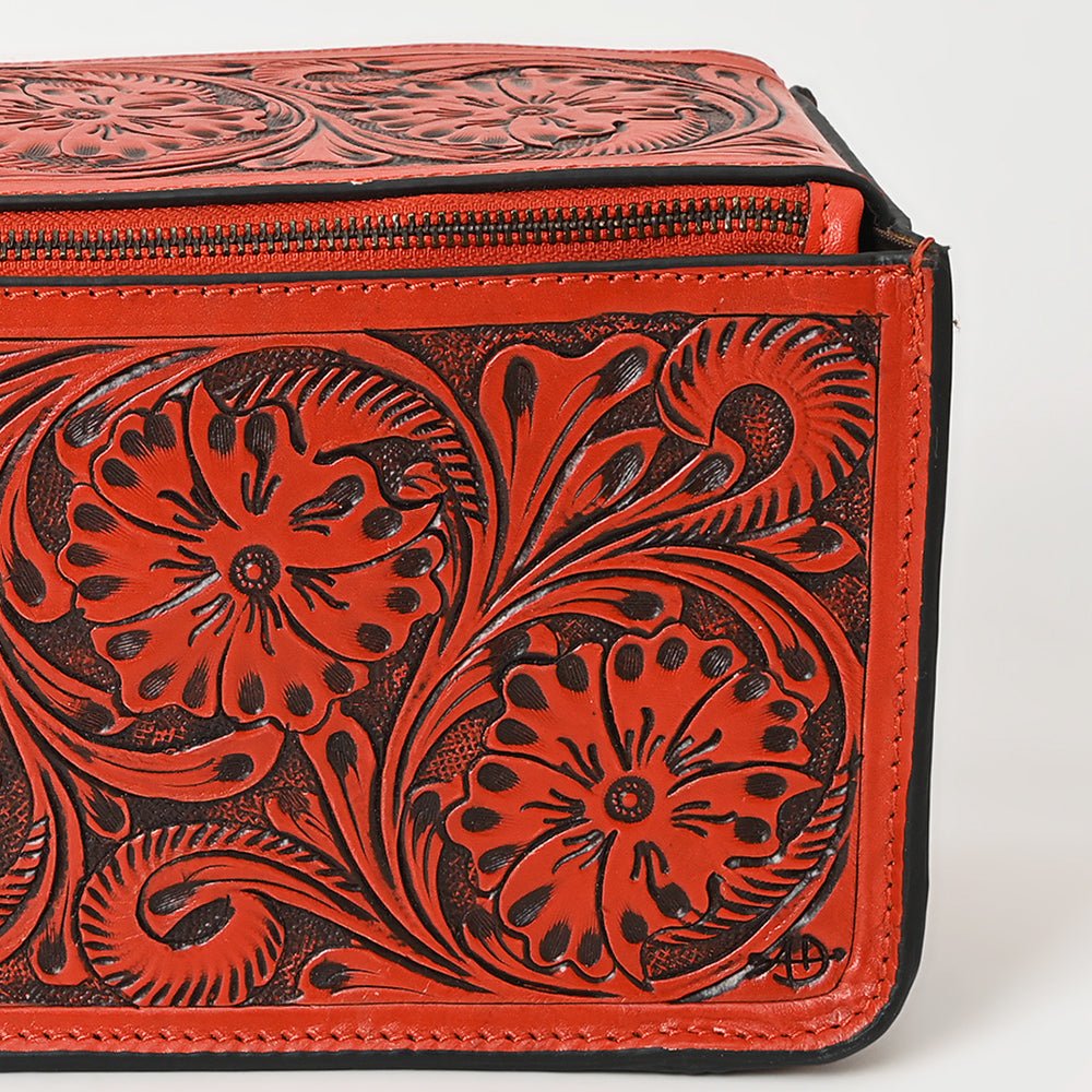 American Darling Hand Tooled Genuine Leather