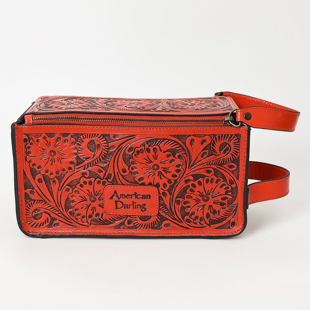 American Darling Hand Tooled Genuine Leather